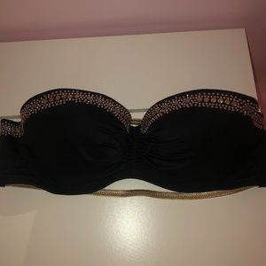VICTORIA'S SECRET BANDEU SWIM TOP.